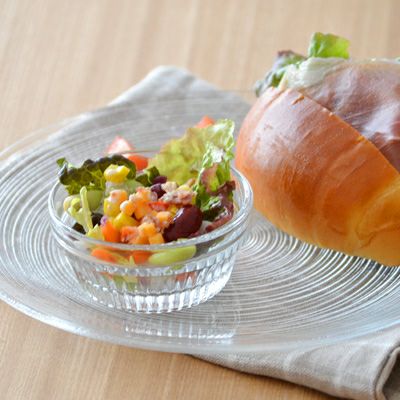 忙しい朝に大活躍！色鮮やかな盛り付けもたのしい1枚。