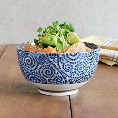 （古染たこ唐草） おこのみ丼ぶり（小）