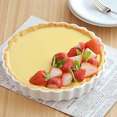 タルトやパイ、グラタンに。焼き上がりをそのままテーブルに出せるパイ