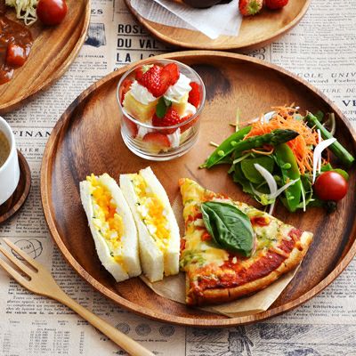 アカシアプレート 食器 木製 お皿 ワンプレート