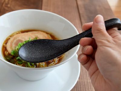 和食器・洋食器・中華と問わず使えるおしゃれなレンゲスプーン。器に