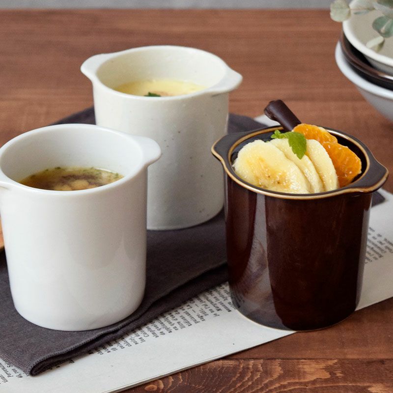 茶碗蒸しやスープカップにも使える♪和カフェスタイルのおしゃれココット