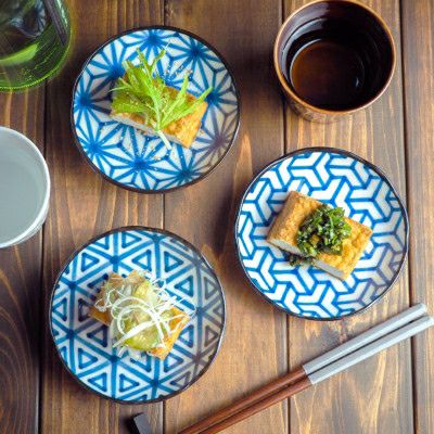 食卓のアクセントになる美しい柄の和小皿