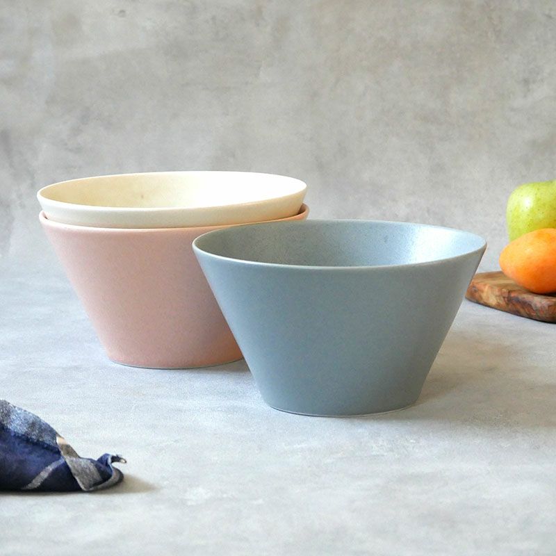 織部のボウル masamura craft/Terre ボウル 16cm -職人の提案からできた、海と雲と