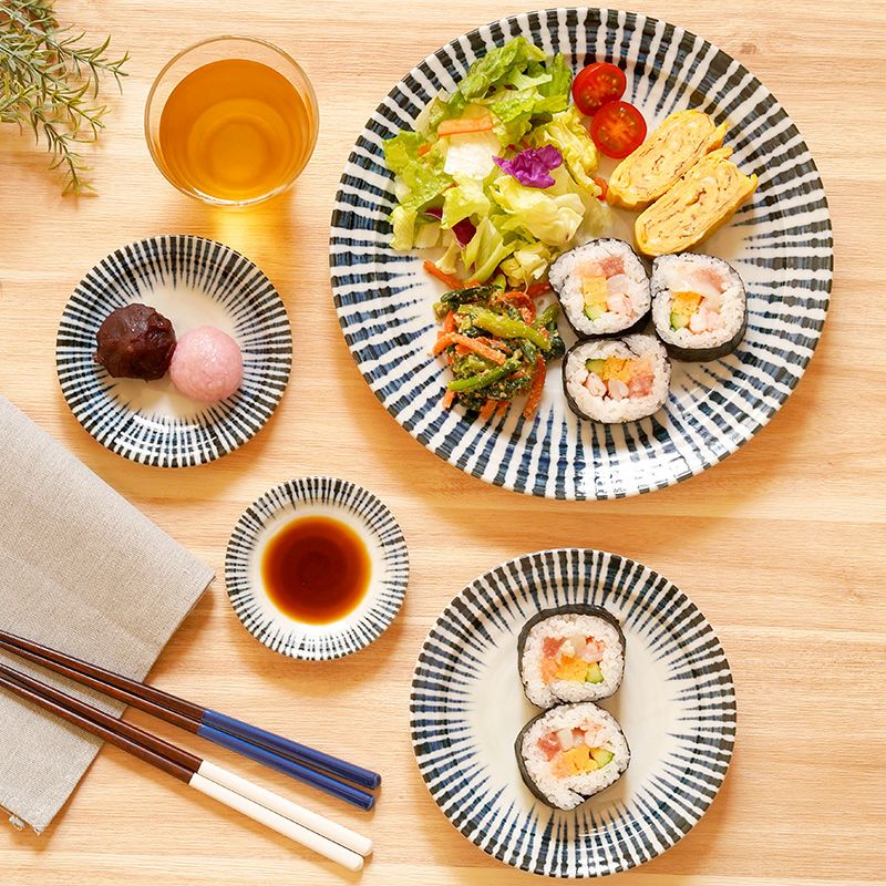 5個セット 角中皿 三色千代折大皿 [25 x 19 x 2.5cm] | 角 角皿 スクエア 食器 業務用 飲食店 カフェ うつわ 器 おしゃれ かわいい ギフト プレゼント 引き出物 内祝い 結婚祝い 誕生日 贈り物 贈答