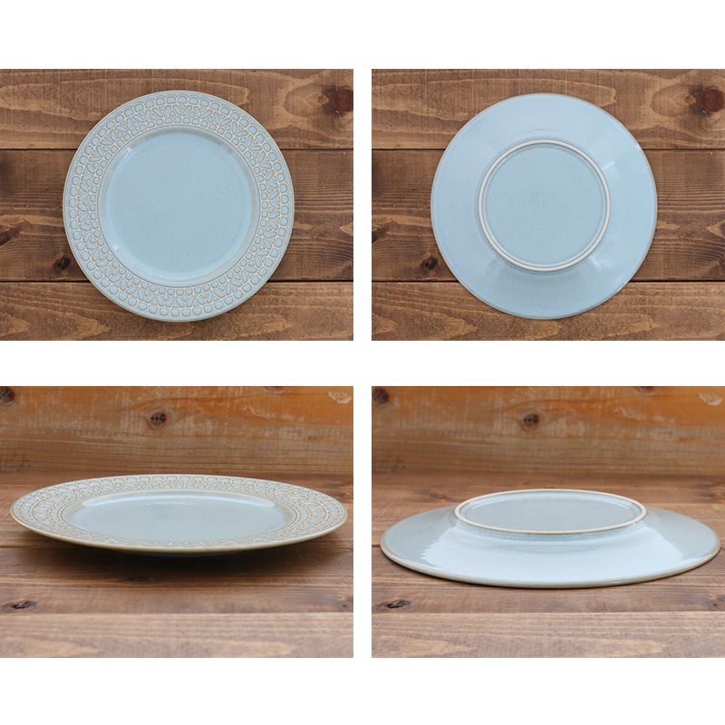 テーブルを華やかに彩る、レース模様プレート