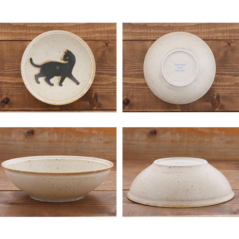 個性的でかわいいねこ柄のお皿