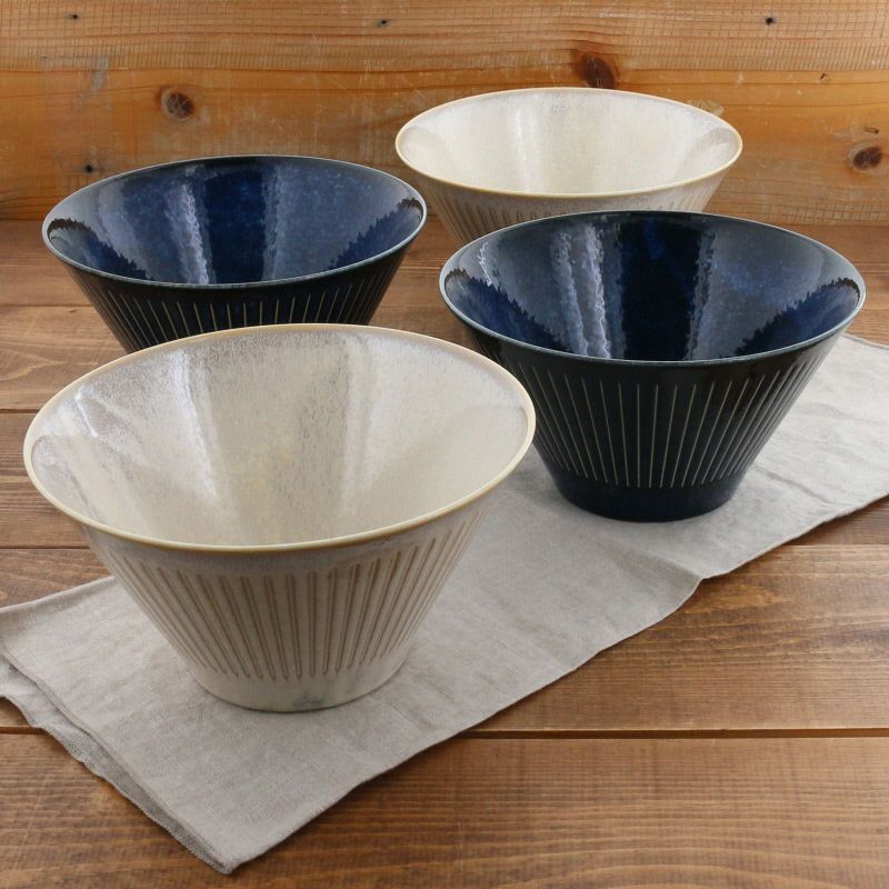 新品未使用！！希少 クリスチャンヌ・ペロション ボウル 鉢 丼ぶり 茶碗 陶器 丼鉢 DRESS 波佐見焼 直径14cm おしゃれ かわいい 北欧 和食器 丼 麺鉢