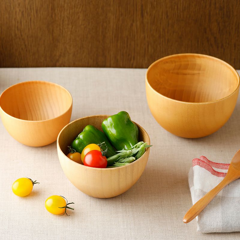 木の器　KINA サラダ　スープボウル　18センチ　国産 楽天市場】【最大700円OFFクーポン 9/19 20:00〜9/24 1:59】木製