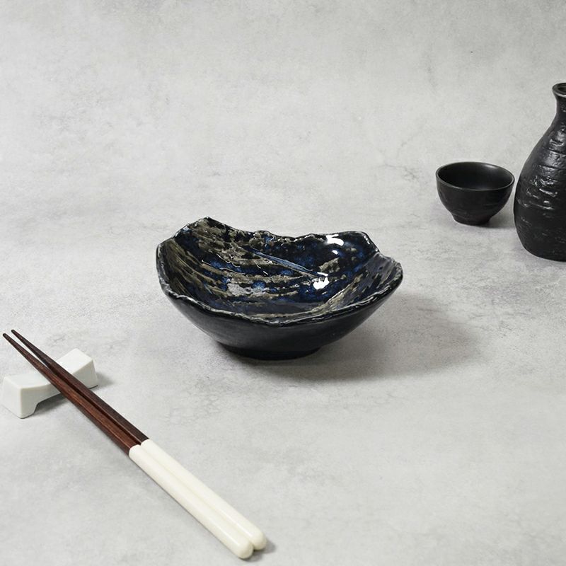 変形小鉢 15cm 松風 華厳