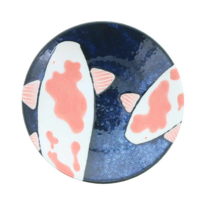 絵柄がそっと映える食卓になじむ一枚。