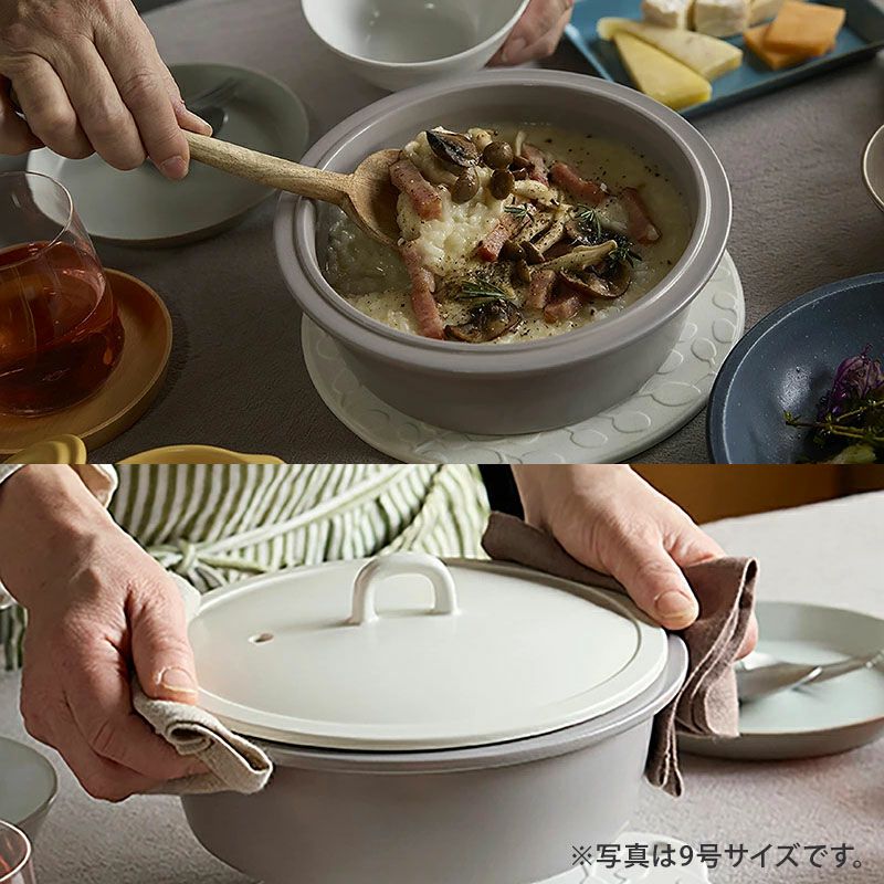 洋にも和にも映えるミニマルな鍋