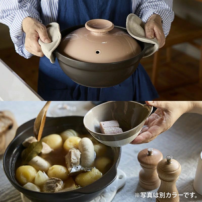軽くて丈夫！多用途に活躍する3～4人用の超軽量土鍋
