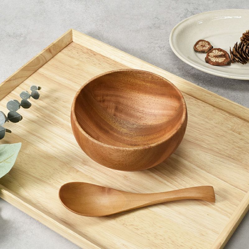 手に馴染む木目が美しい上品な汁椀