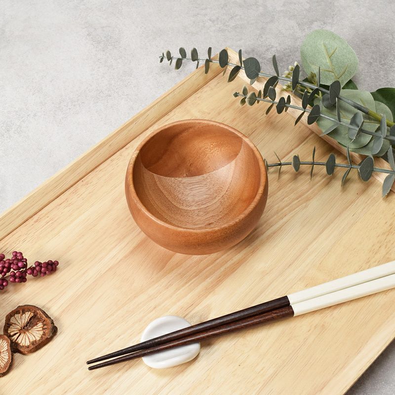 手に馴染む木目が美しい上品な汁椀